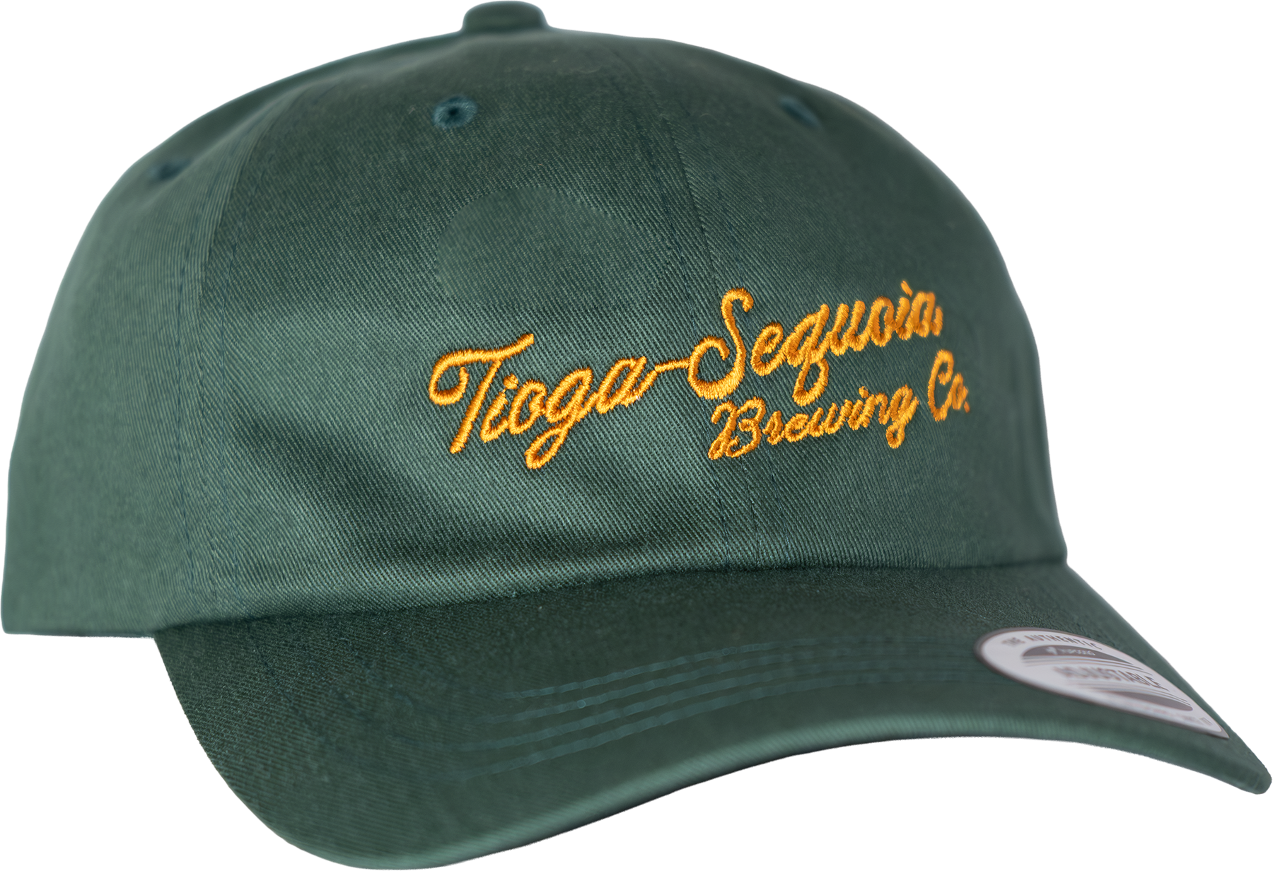 Tioga Script Ball Cap - Forest | Tioga-Sequoia Brewing Co.